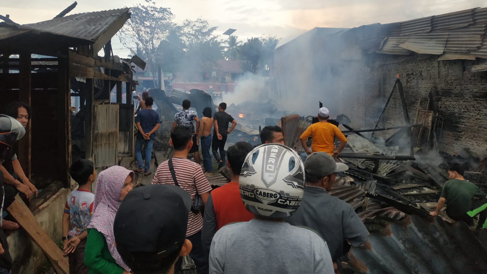 10 Rumah di Subulussalam Ludes Terbakar