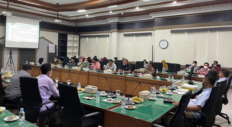Rapat Badan Musyarawah (Banmus) DPRA (Foto: Dok. Ist)