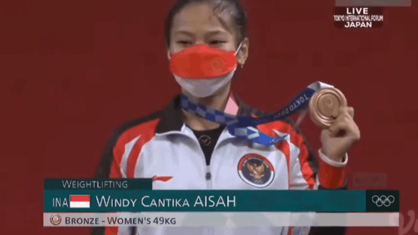 Windy Penyumbang Mendali Pertama Indonesia di Olimpiade Tokyo 2020