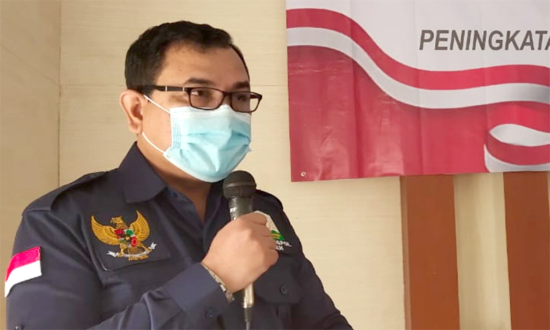 Kepala Badan Kesatuan Bangsa dan Politik (Bakesbangpol) Aceh Drs. Mahdi Efendi. (Foto: Nukilan.id)