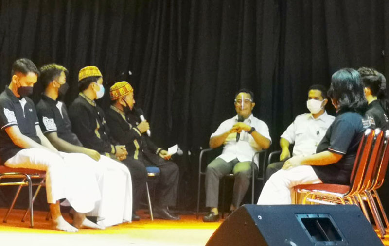 talkshow bersama  Komite Penanganan Covid-19 dan Pemulihan Ekonomi Nasional (KPC PEN). Foto: Nukilan.id