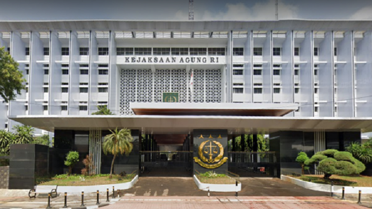 Pintu gerbang gedung utama Kejagung (Google Street View)