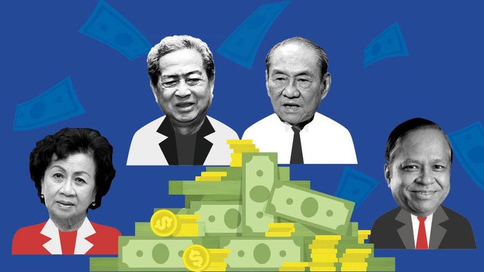 10 Orang Terkaya RI Vs 10 Orang Terkaya Singapura, Tajir Mana? (Foto: detik)