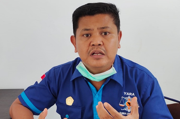 Ketua Yayasan Advokasi Rakyat Aceh Perwakilan Aceh Singkil, Kaya Alim, SH. (Foto: Ist)