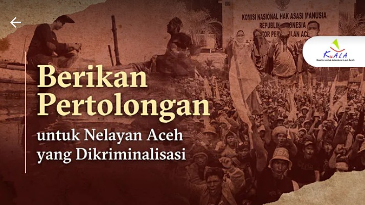 Jaringan KuALA Galang Dana untuk Keluarga Pokmaswas yang Ditahan