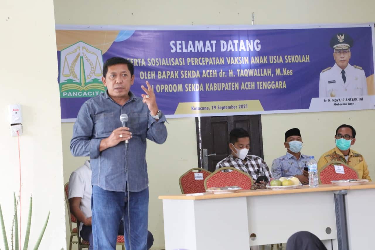 Terkait Vaksinasi Siswa, Kadisdik Ultimatum Kepala Sekolah