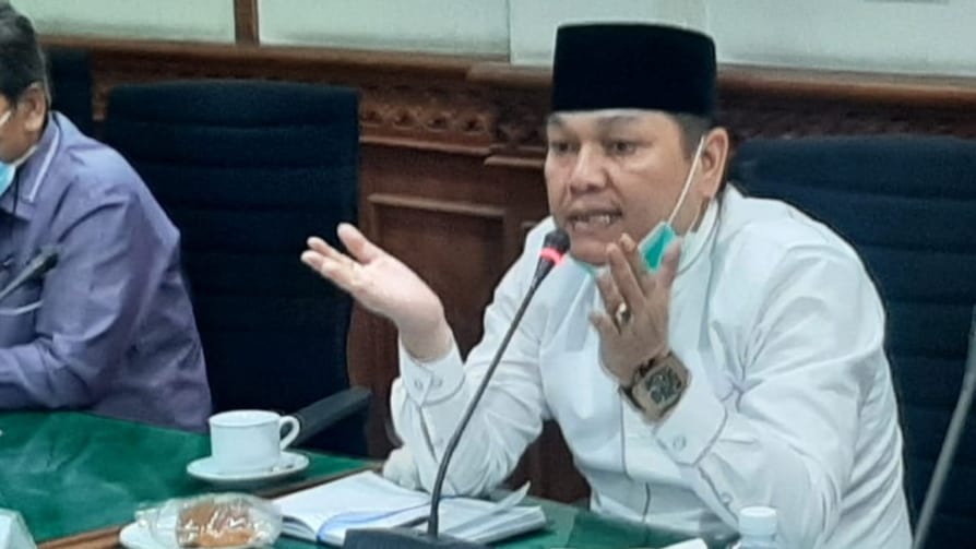 Ketua Komisi I DPRA, Tgk. Muhammad Yunus, (Foto: Nukilan/Hadiansyah)