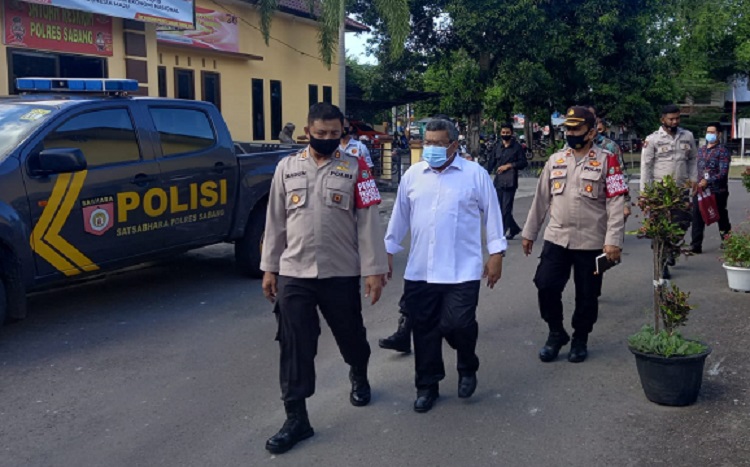 Ombudsman Aceh Apresiasi Standar Pelayanan Polres Sabang