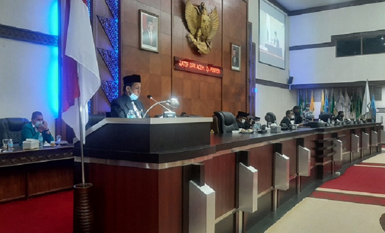 Ketua Badan Legislasi DPRA, Ridwan, S.Pd.I, MM, (Foto: Nukilan/Hadiansyah)