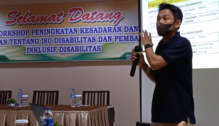 Penangungjawab Program Manajer FBA, Asnawi  Nurdin, S. Pd, M. Ed, (Foto: Nukilan/Irfan)
