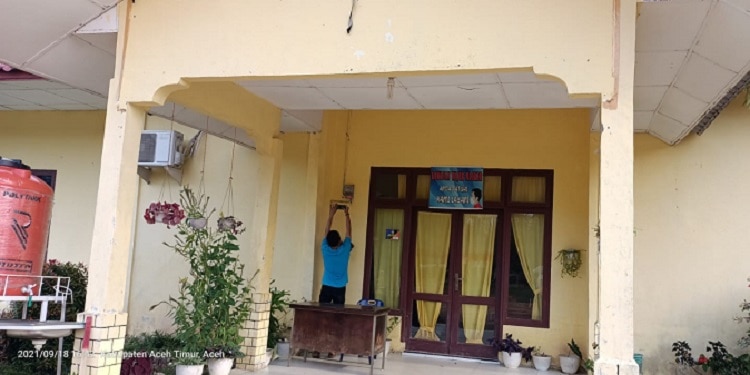 Kantor Camat Banda Alam, Kabupaten Aceh Timur. (Foto: Dok. Ist)