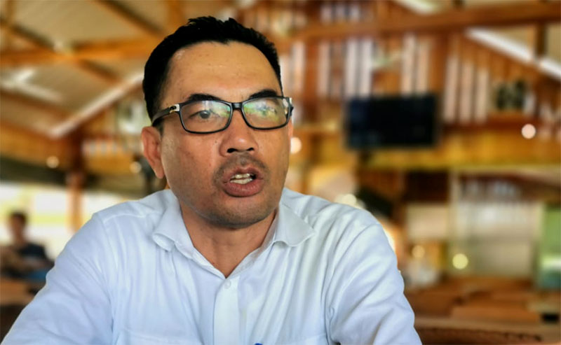 Ketua Fraksi Partai Demokrat DPR Aceh HT. Ibrahim. (Foto: Nukilan.id)