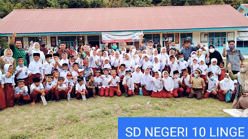 Tim Kesehatan Bergerak Dinkes Aceh di Jamat Linge.