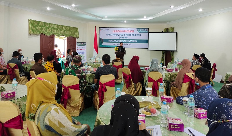 Kegiatan Wakaf Modal Usaha Mikro Indonesia (Foto: Dok.ist)