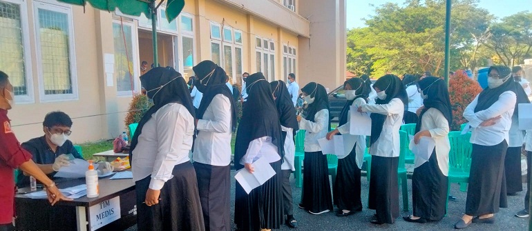Peserta Tes CPNS (Foto: Dok.Nukilan.id)