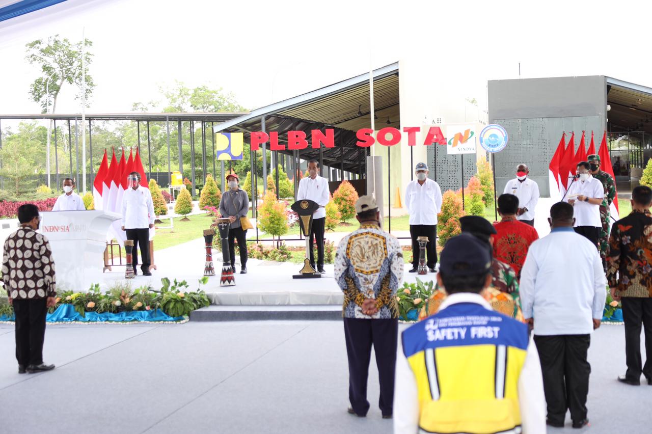 PLBN Sota Diresmikan, Ini Awal Pengembangan Kawasan Pusat Pertumbuhan Ekonomi Baru