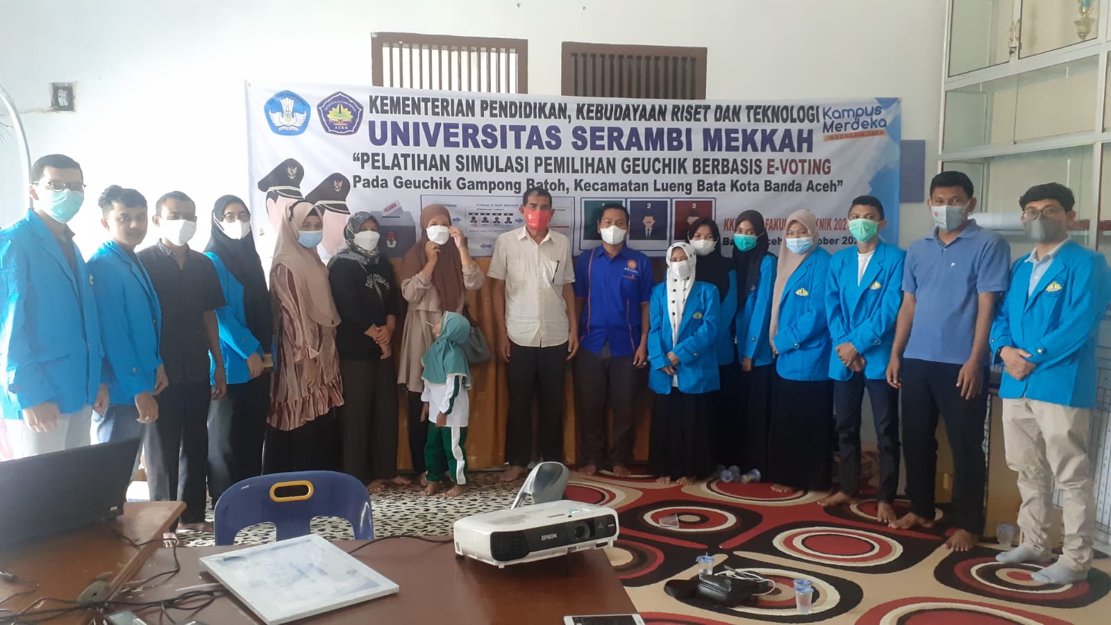 Fakultas Teknik USM Gelar Pelatihan Keuchik Berbasis E-voting