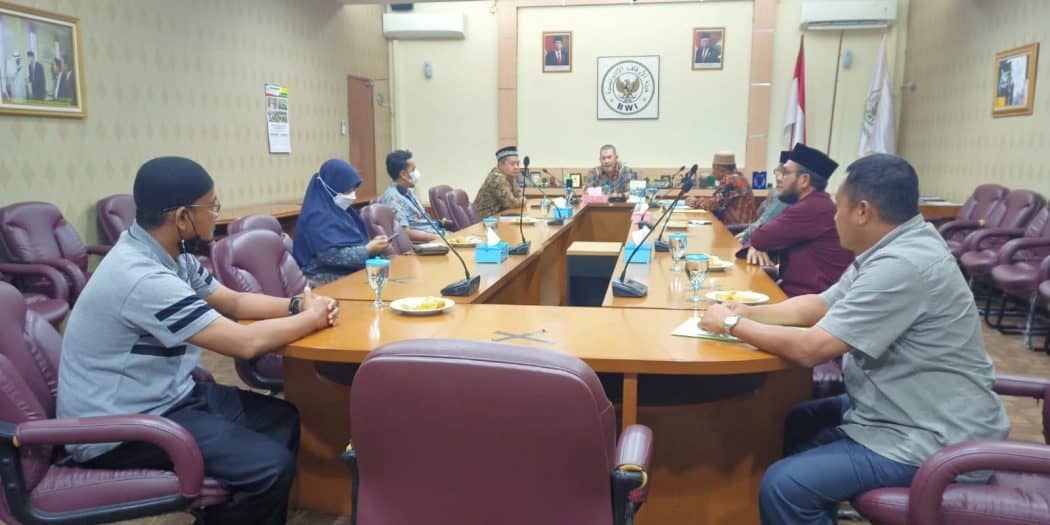 Kadis Syariat Islam Aceh Lakukan Audiensi dengan BWI Pusat