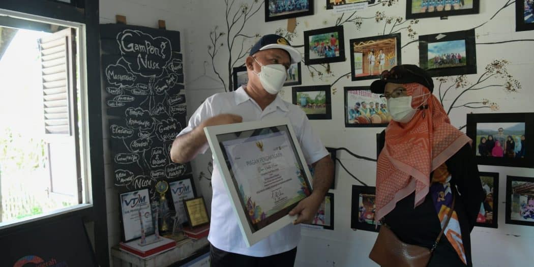 Kunjungi Gampong Nusa, Sekda Aceh Harap Warga Tak Jenuh Kembangkan Potensi Wisata