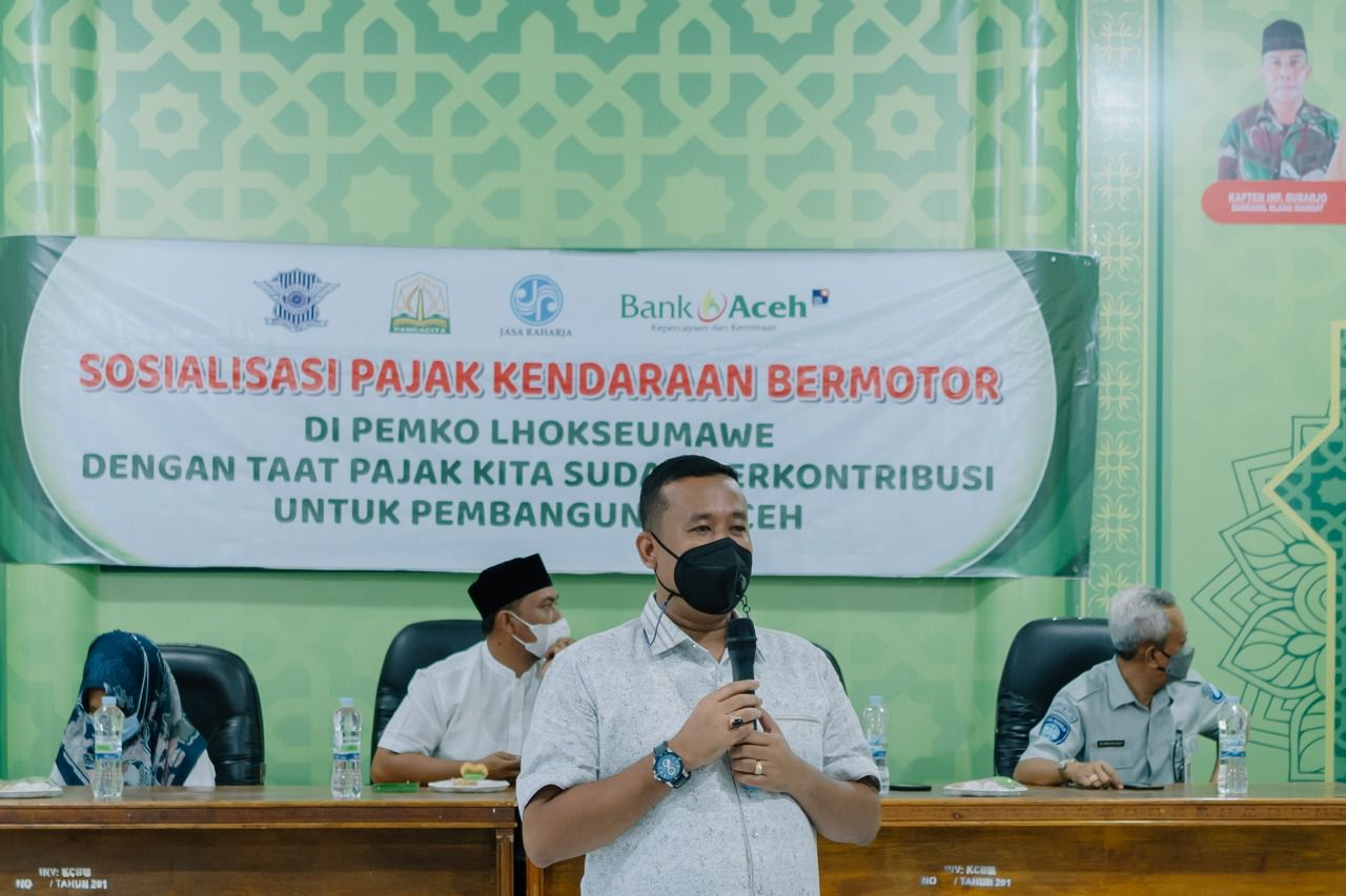 Samsat Lhokseumawe Gelar Sosialiasi Kesadaran Bayar Pajak di Empat Kecamatan