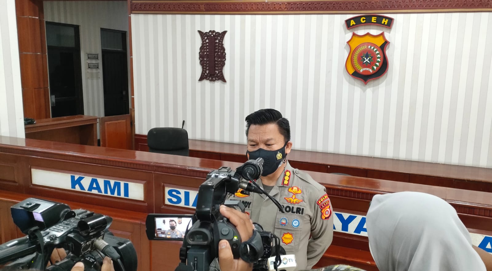 Polda Aceh dan HIPMI Siapkan 10 Paket Umrah dalam Vaksinasi Hari Pahlawan