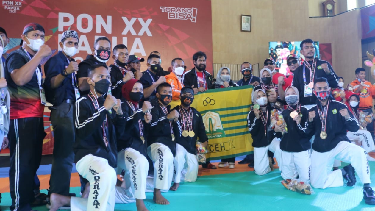 Tambah Empat Medali Emas, Aceh Lampaui Prestasi PON 2016