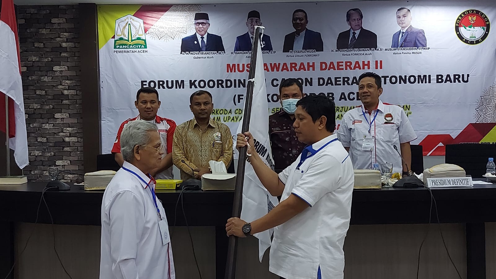 Fuadri Terpilih Sebagai Ketua Forkoda CDOB Aceh Periode 2021-2025
