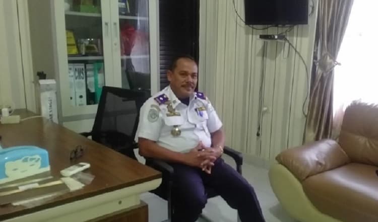 Kepala Dinas Perhubungan Aceh Tamiang, Drs. Syuibun Anwar. (Foto: Nukilan/Poris)