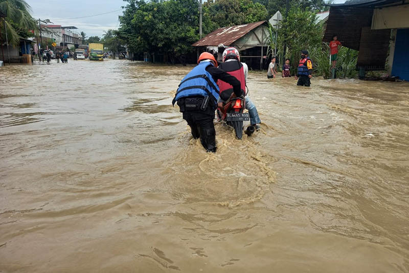 Ilustrasi Banjir.