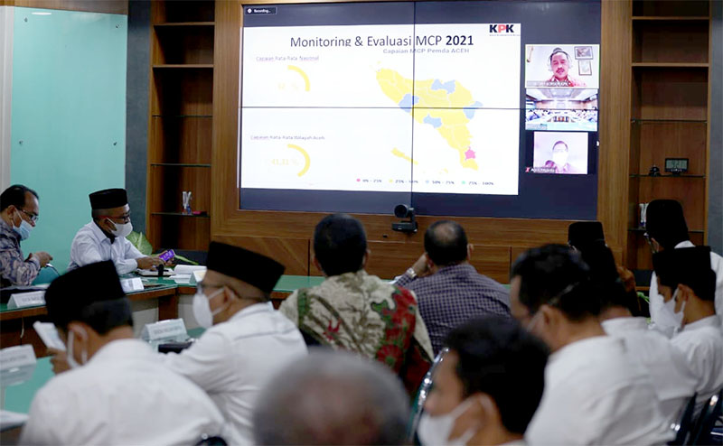 Rakor Sekda se Aceh di Banda Aceh. (Foto: humas)