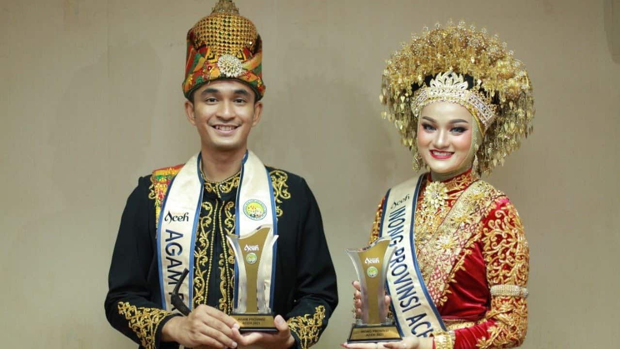 Akkral dan Salwa Dinobatkan Sebagai Duta Wisata Aceh 2021