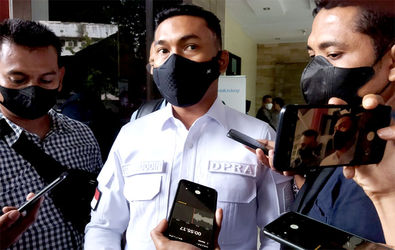 Wakil Ketua DPRA Safaruddin. (Foto: Adiansyah/Nukilan.id)
