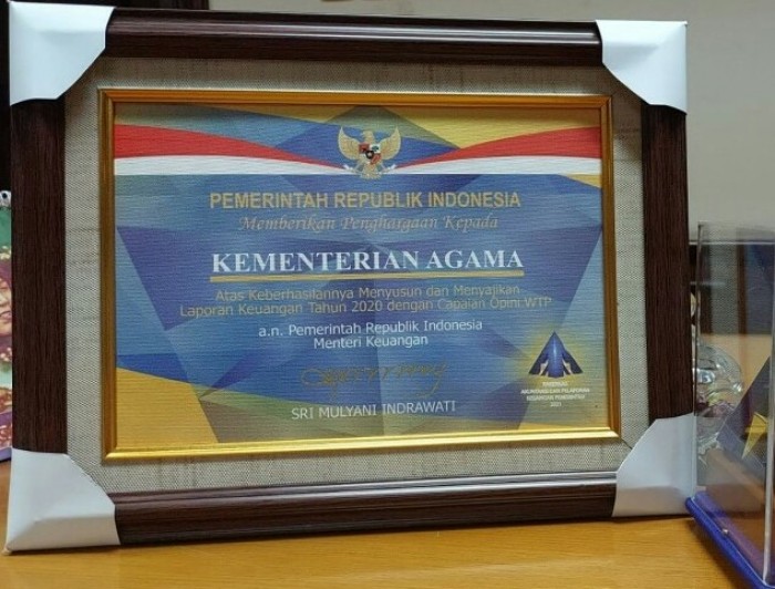 Lima Kali Raih WTP, Kemenag Terus Perbaiki Tata Kelola Aset Negara