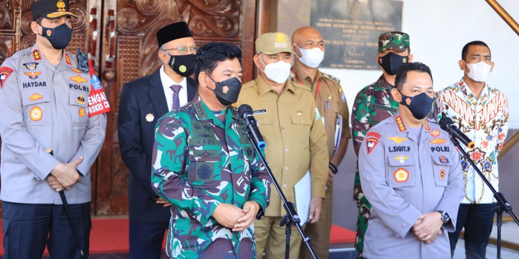 Panglima TNI dan Kapolri Dorong Percepatan Vaksinasi di Aceh