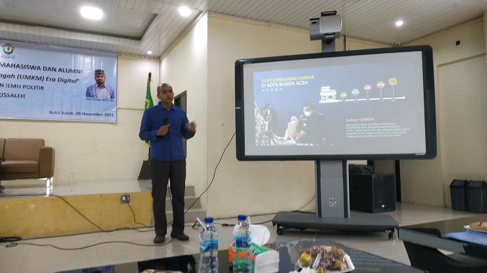 Said Fauzan Jadi Narasumber di Kampus Universitas Malikussaleh