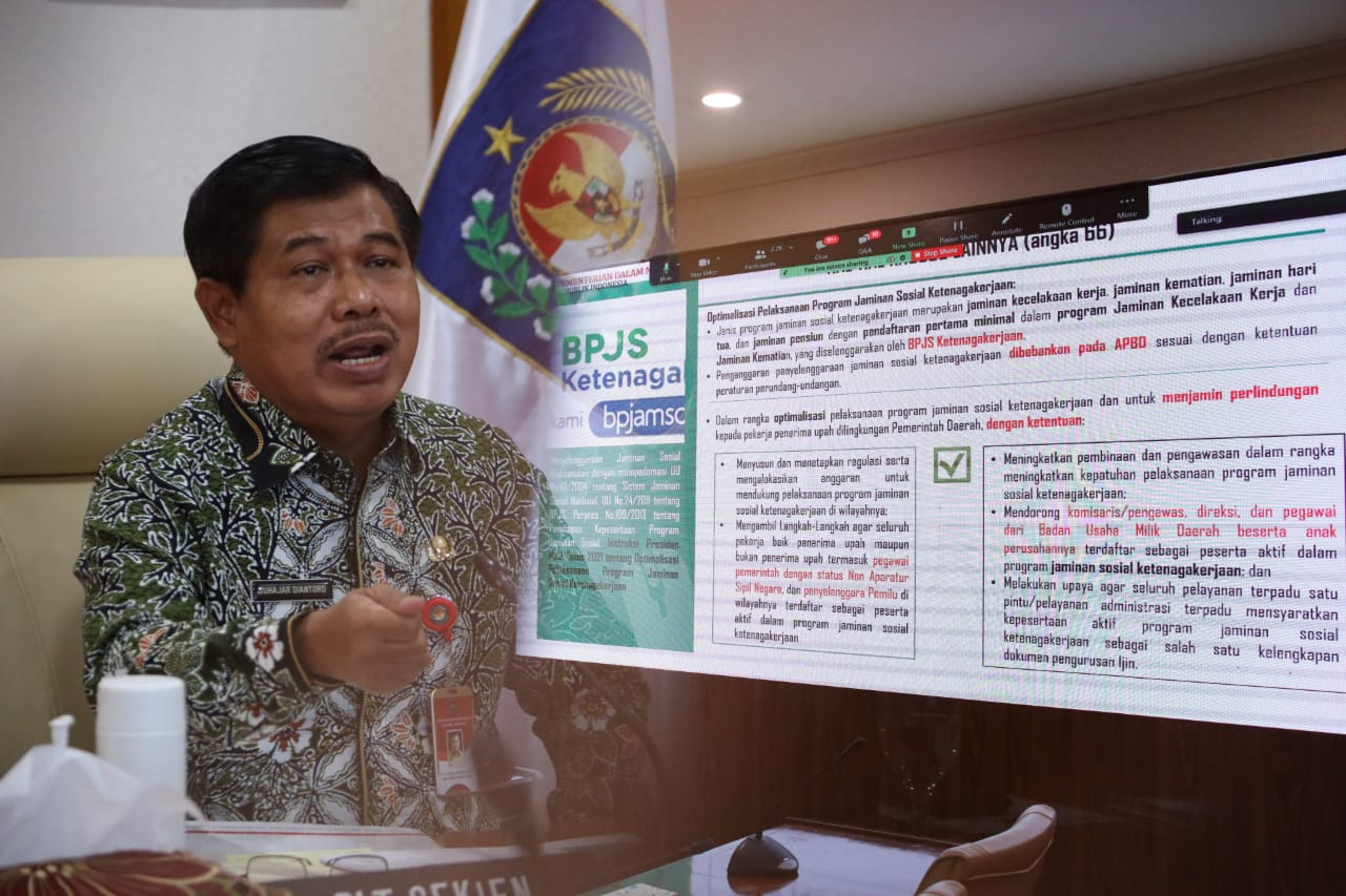 Kemendagri: Seluruh Pegawai Pemda Non-ASN Dapat BPJS Ketenagakerjaan