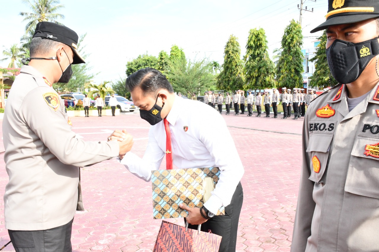 Kapolda Aceh: Reward adalah Bentuk Dukungan Moril Bagi Personel Berprestasi
