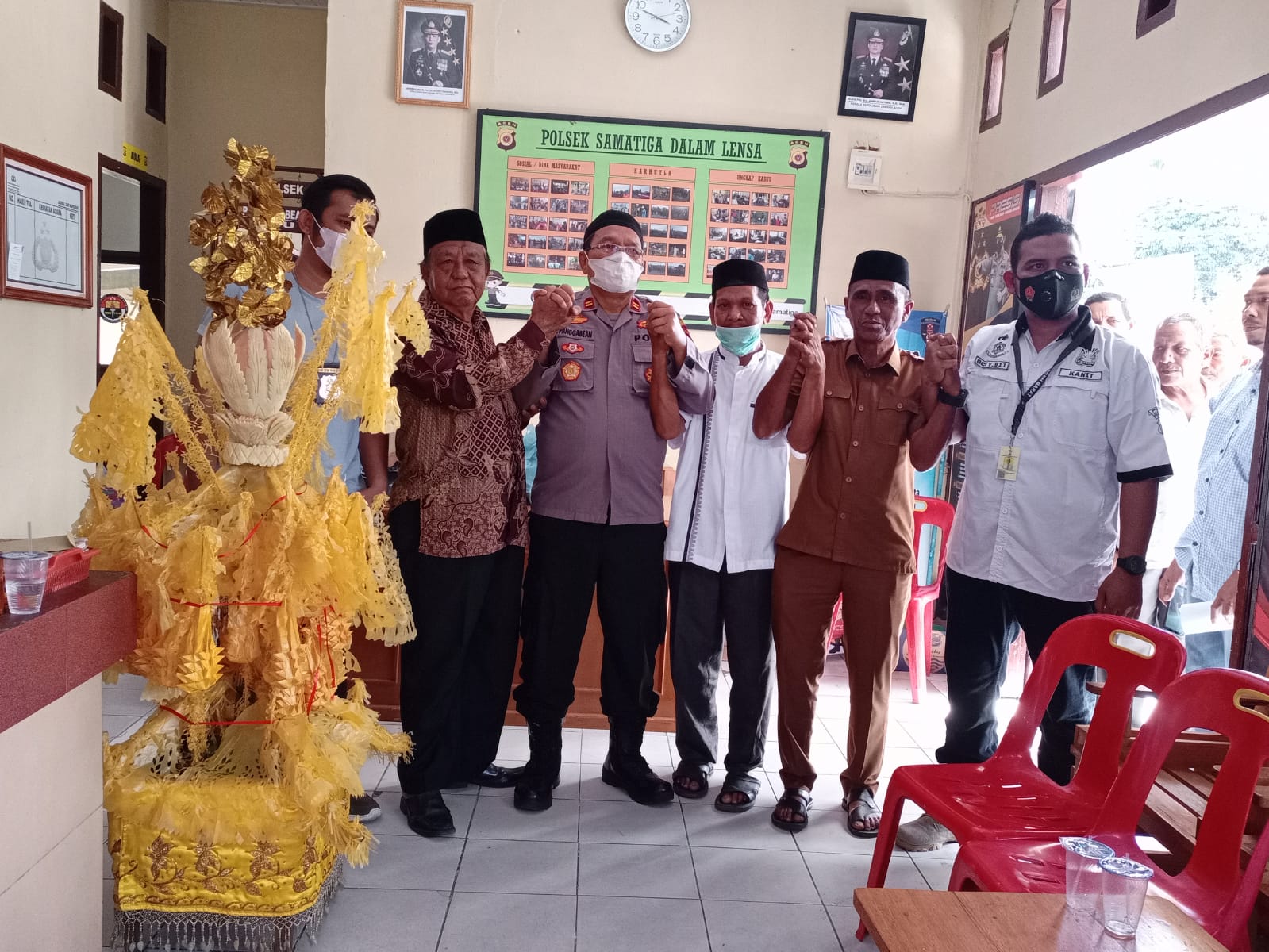 Misteri Pembunuhan Guru Terungkap, Masyarakat Samatiga Gelar Syukuran