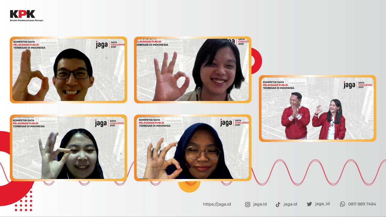 KPK Umumkan Pemenang Kompetisi JDC dan Desain Maskot JAGA