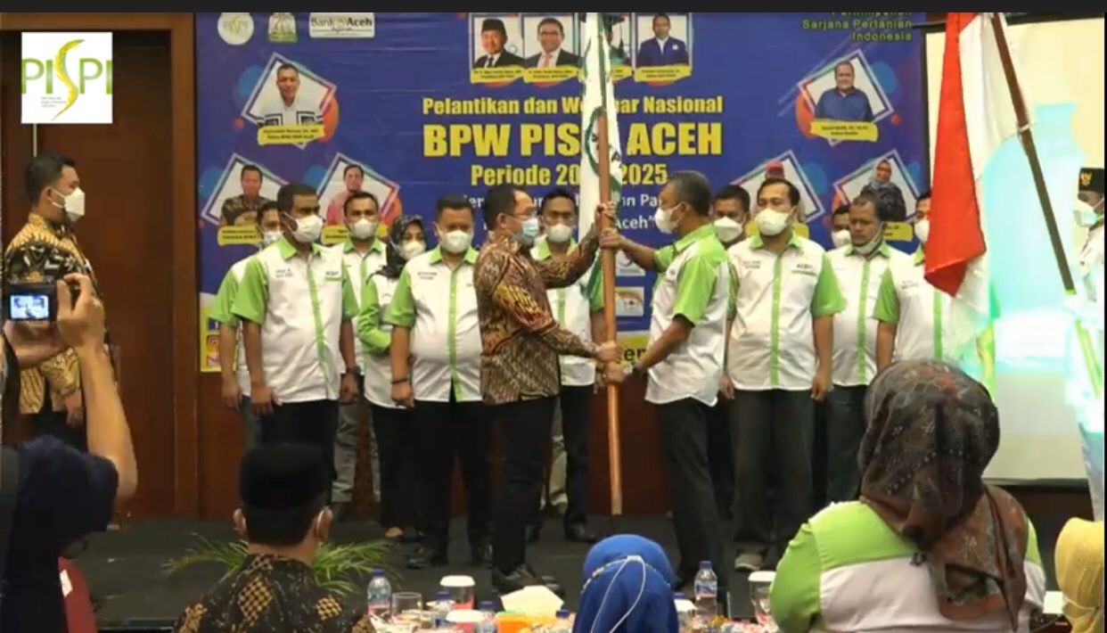 Sekjen BPP Lantik Pengurus PISPI Aceh Periode 2020-2025