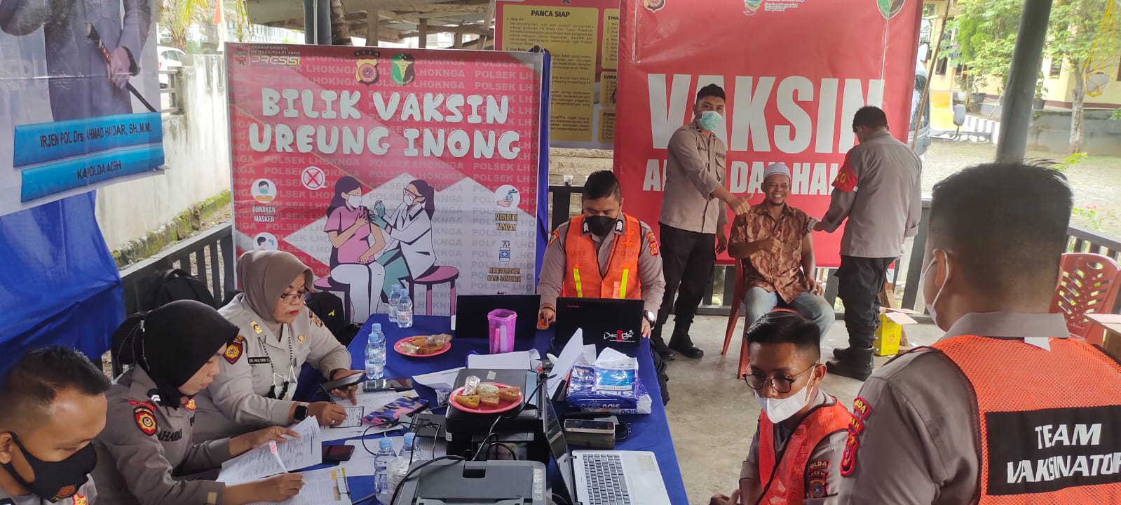 Libatkan Ribuan Vaksinator, 19.135 Orang Menerima Vaksin