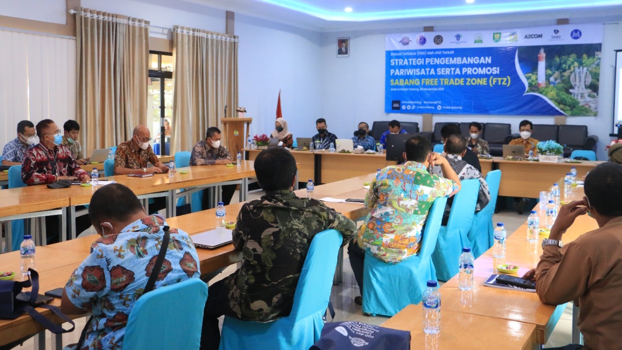 BPKS Gelar FGD Strategi Pengembangan Pariwisata dan Promosi Sabang FTZ