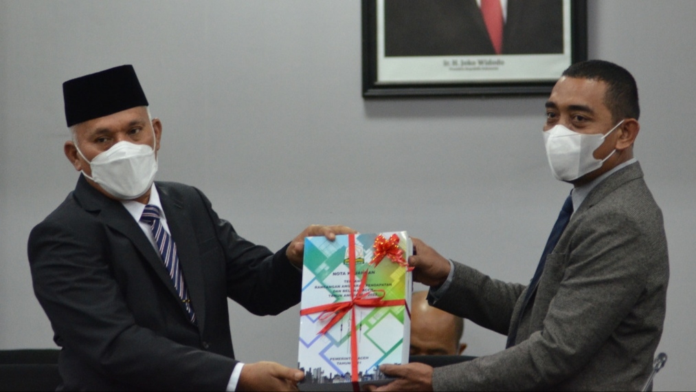DPRA Terima Rancangan KUA-PPAS 2022