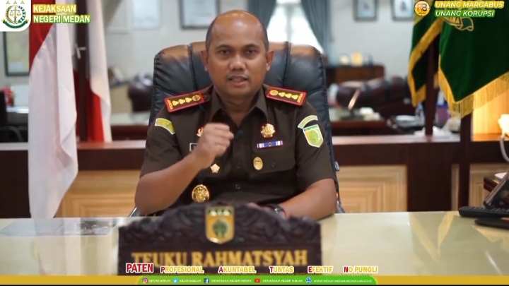 Kepala Kejaksaan Negeri (Kajari) Medan, Teuku Rahmatsyah (Foto: instagram)