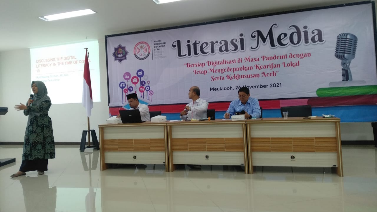 KPI Aceh dan Prodi Ilmu Komunikasi FISIP UTU Gelar Seminar Literasi Media