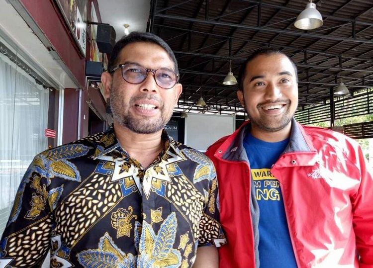 Ketua YARA Safaruddin, Bersama Anggota DPR-RI Komisi III M. Nasir Djamil (Foto: Dok.Ist)