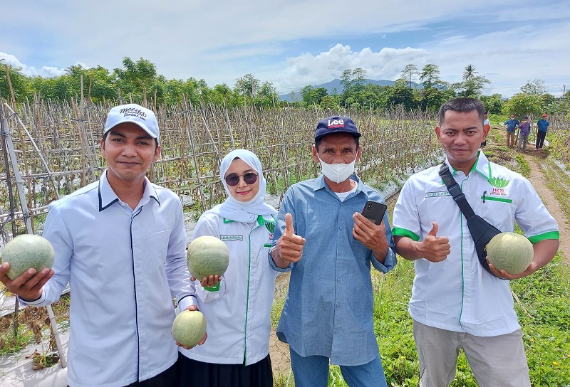 Kebun Melon Argowisata Desa Lam Manyang, Aceh Besar (Foto: Dok.Ist)