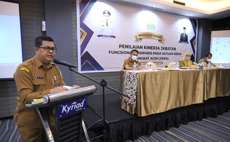 Kegiatan Bimtek Penilaian Kinerja Jabatan Fungsional (Foto: Dok.Ist)