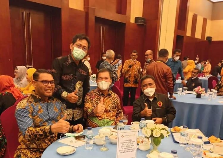 Saat Menghadiri Acara Konferensi XII PWI Aceh, (Foto: Dok.Ist)