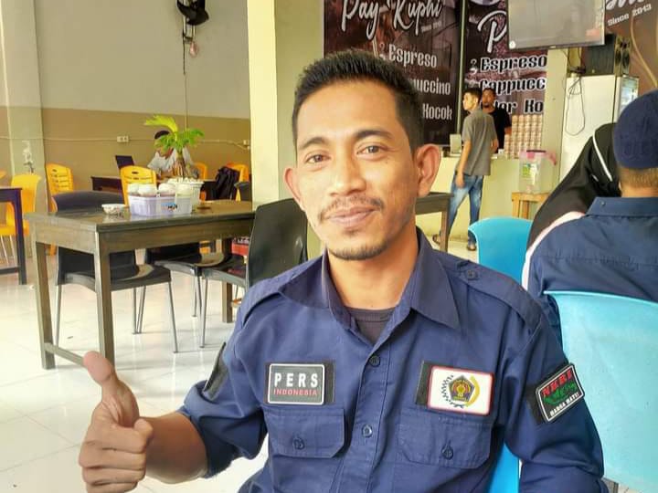 Ketua Persatuan Wartawan Indonesia (PWI) Kabupaten Aceh Jaya, Hendra. (Foto: Dok. Ist)